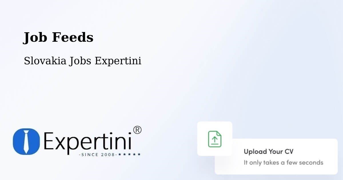Job Listings Feed – Levoča - Slovakia Jobs Expertini
