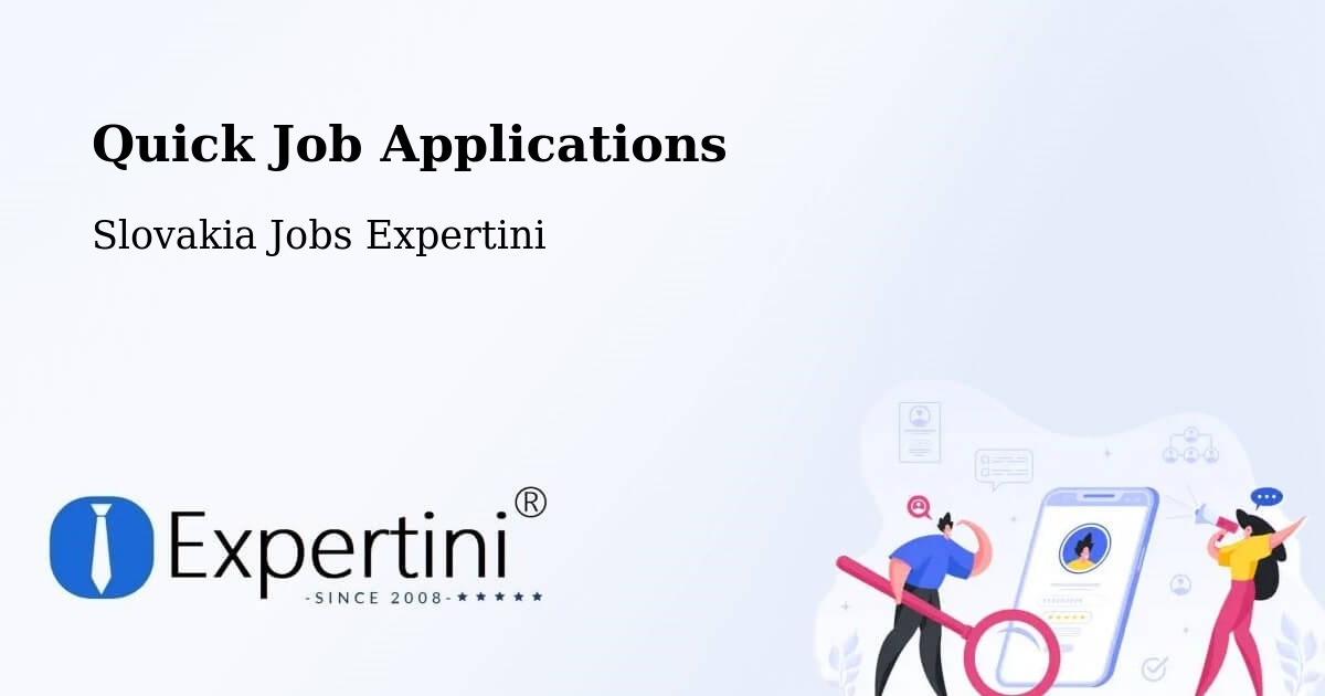 Quick Apply Feature – Levoča - Slovakia Jobs Expertini