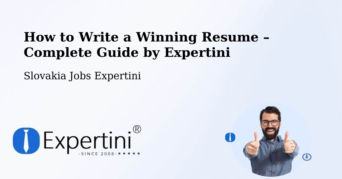 Resume Writing Guide for Job Seekers – Levoča - Levoča, Slovakia Jobs Expertini